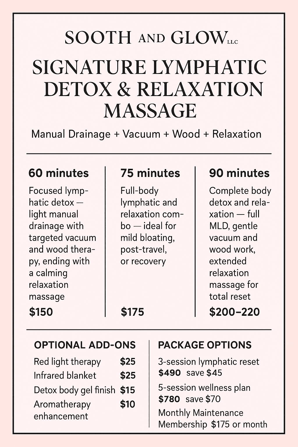 Pricing Information